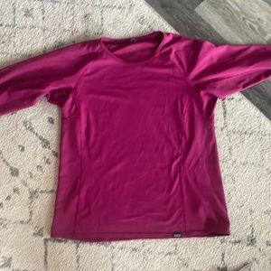 Patagonia womens mid weight capilene crew base layer